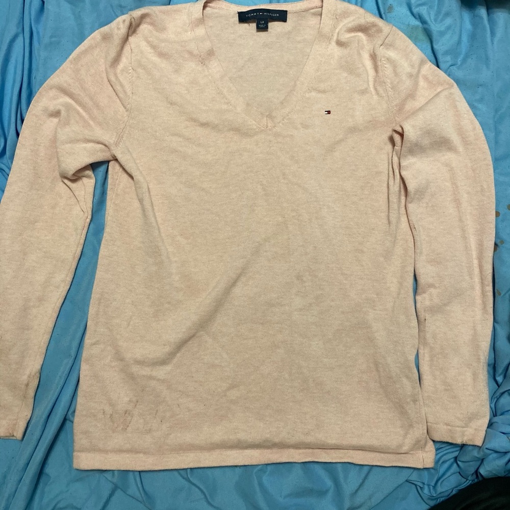 Tommy Hilfiger pink sweater